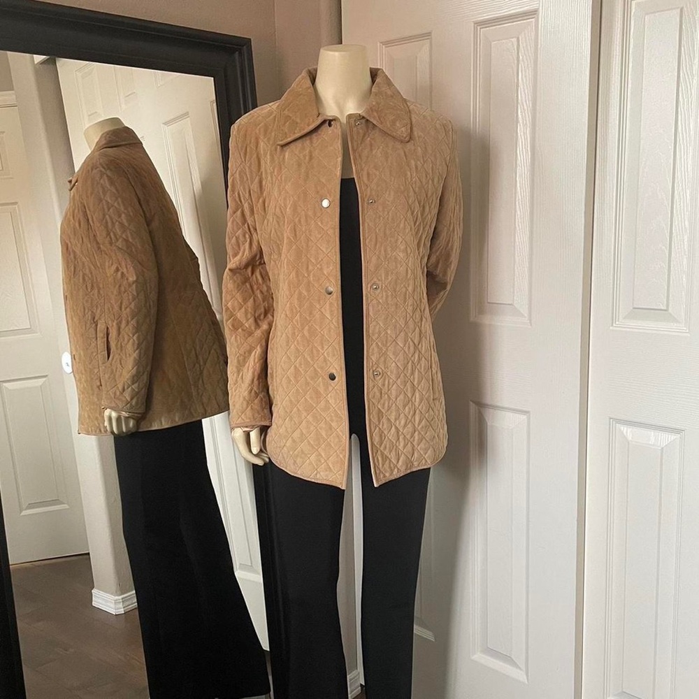 Pasha & Jo Quilted Leather Jacket